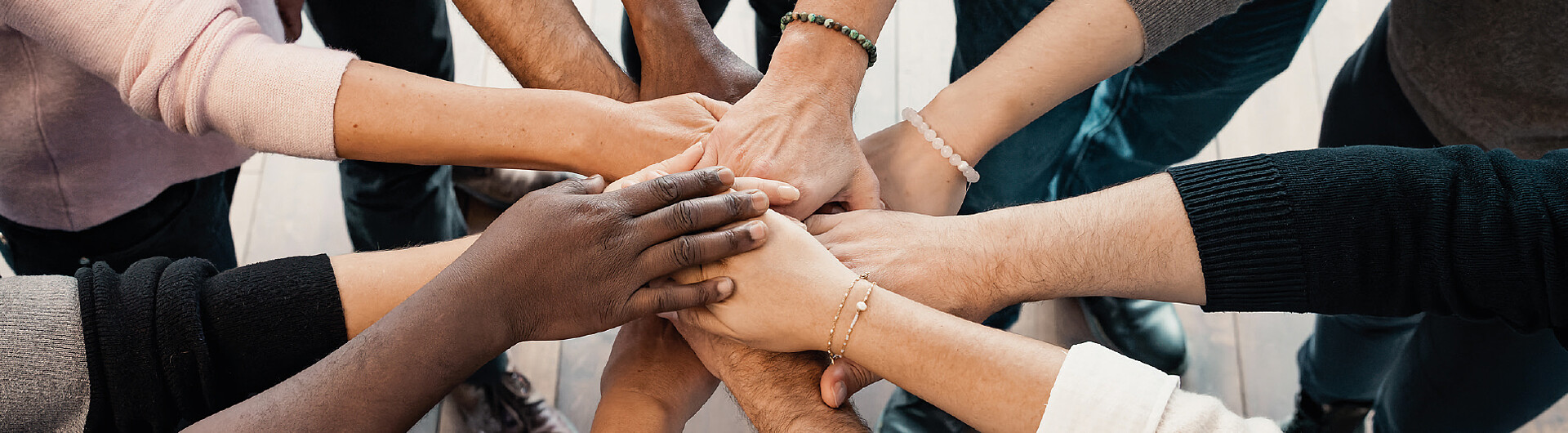 Group of employees multicultural