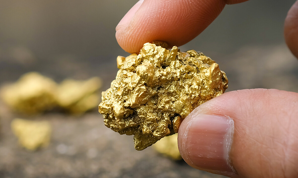 Moodpicture for Social responibility, Gold nugget
