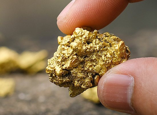 Moodpicture for Social responibility, Gold nugget