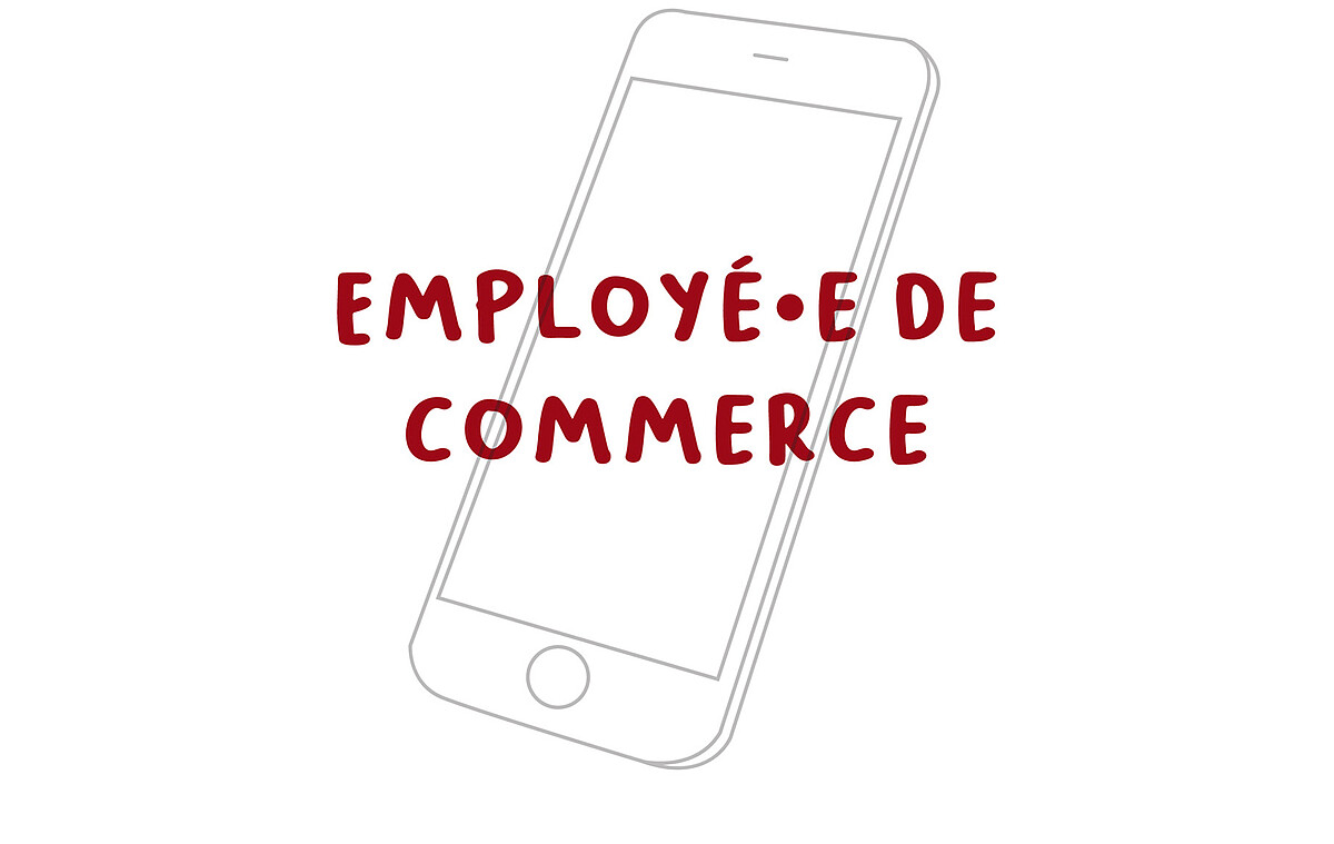 Pictogramme Employé(e) de commerce