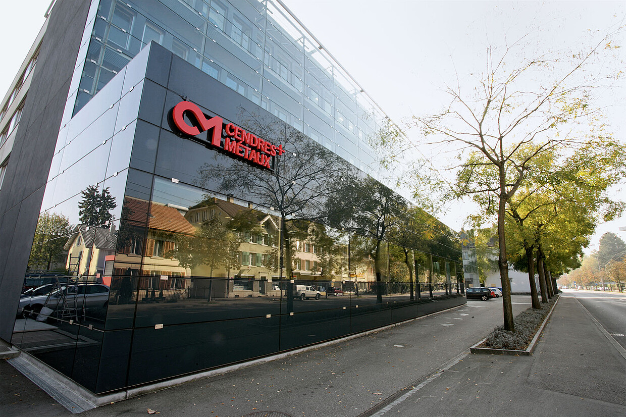 Building in Biel Switzerland Cendres+Métaux SA Headquarters 