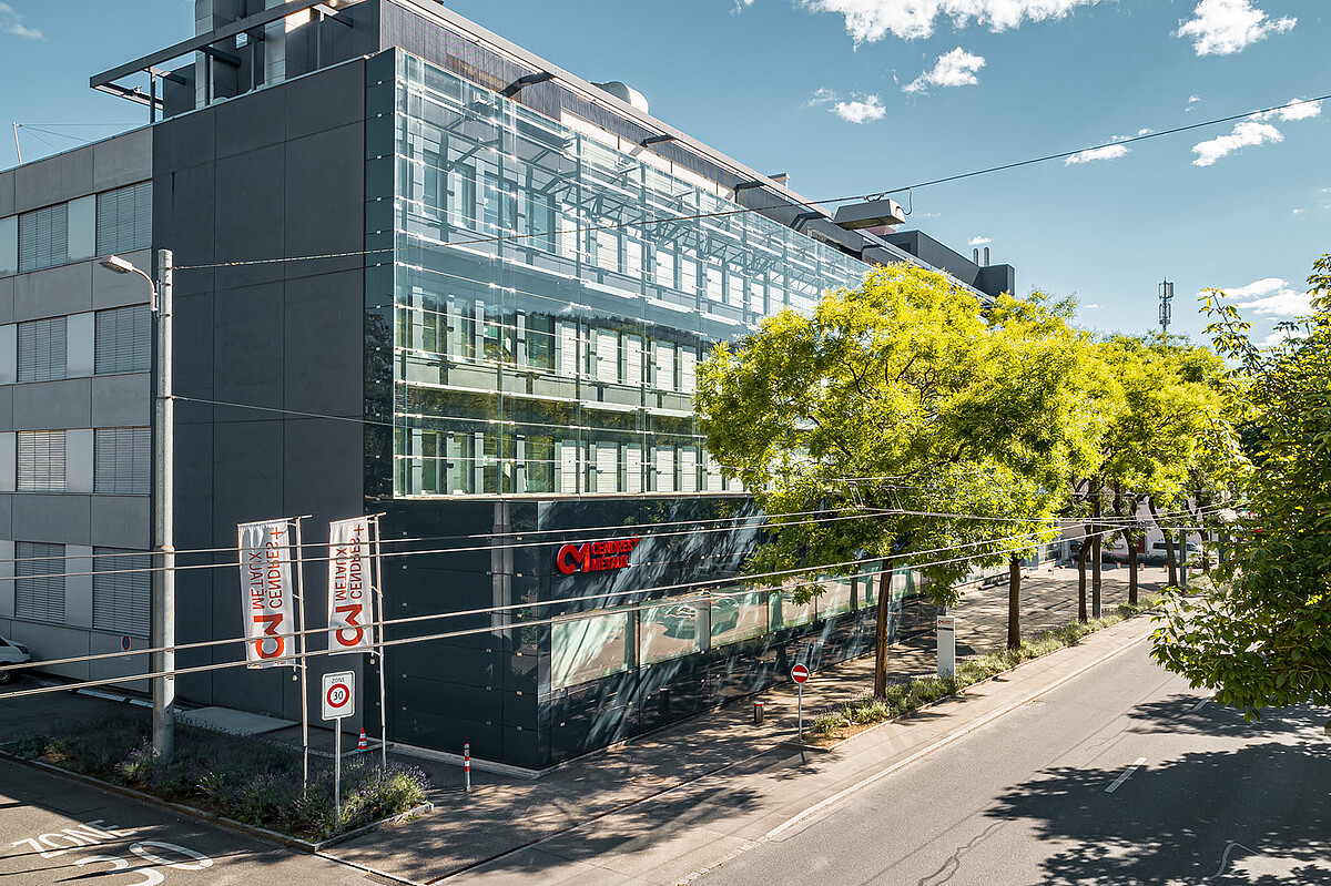 Building in Biel Switzerland Cendres+Métaux Lux SA Headquarters 