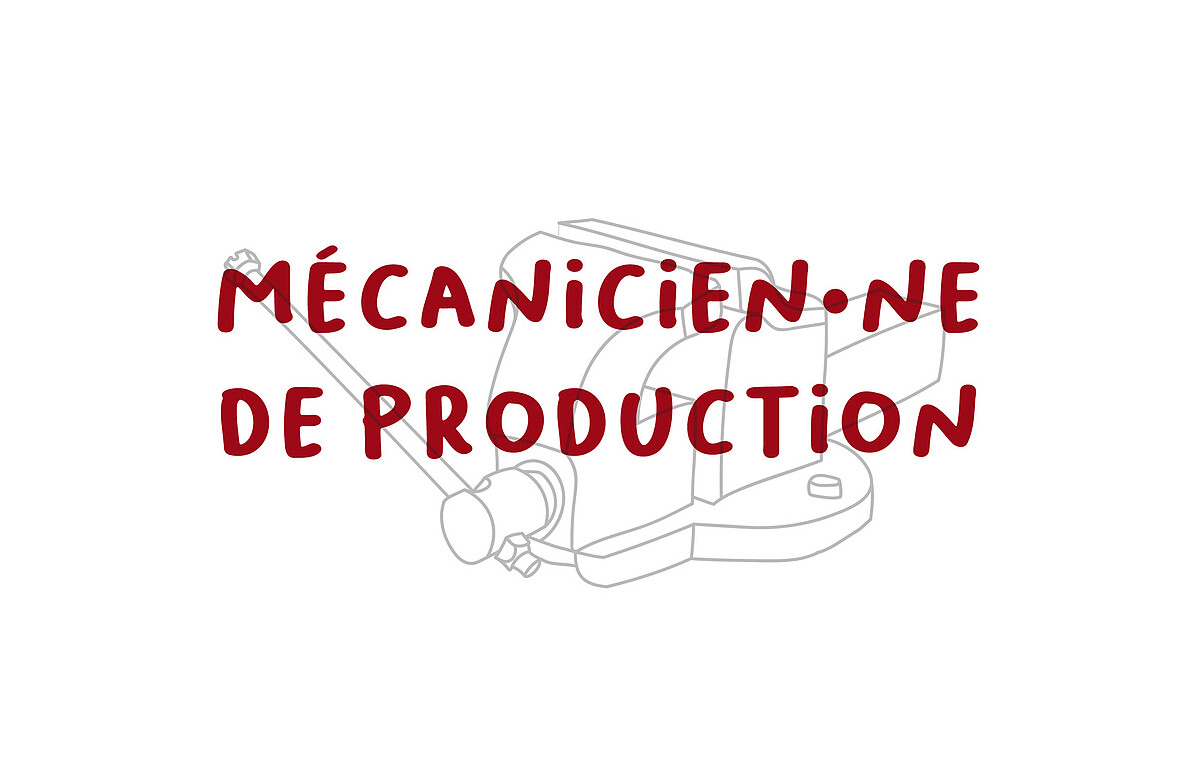 Pictogramme Mécanicien(ne) de production